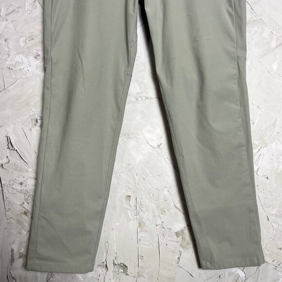 Lululemon Commission Pant Slim Fit Warpstreme SIZE 32 x 28 Silver Drop ABC Chino - Picture 10 of 13
